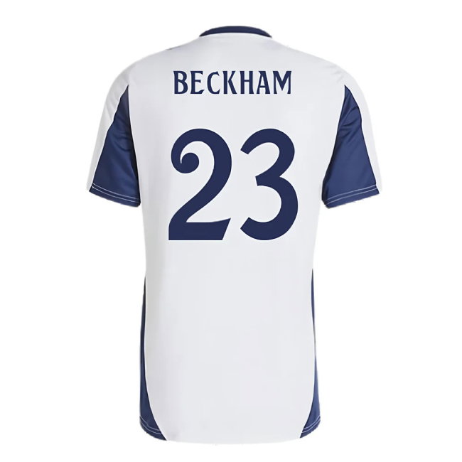 2024-2025 Real Madrid Training Shirt (White) (Beckham 23)