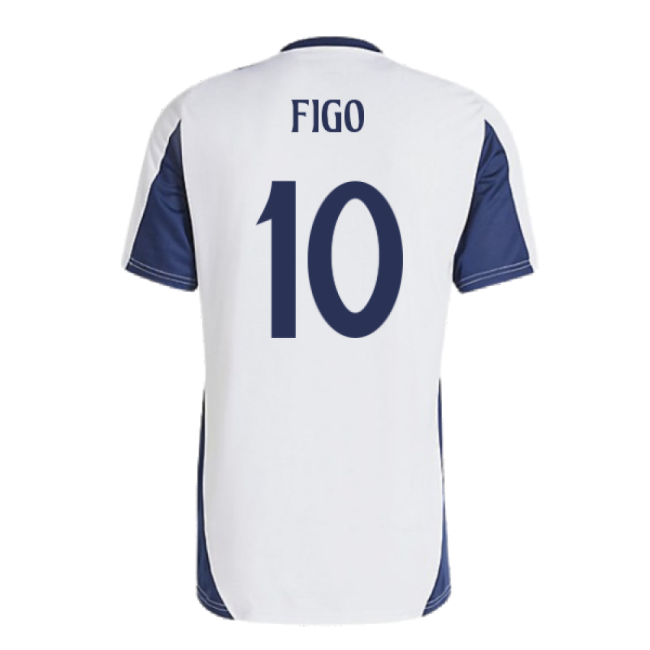 2024-2025 Real Madrid Training Shirt (White) (Figo 10)