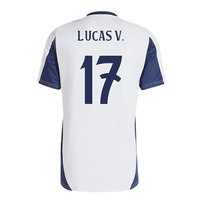 2024-2025 Real Madrid Training Shirt (White) (Lucas V. 17)