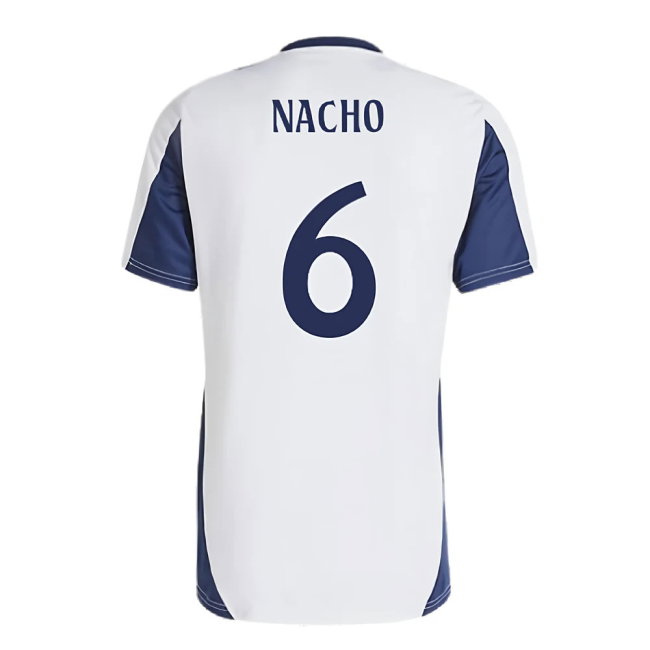 2024-2025 Real Madrid Training Shirt (White) (Nacho 6)