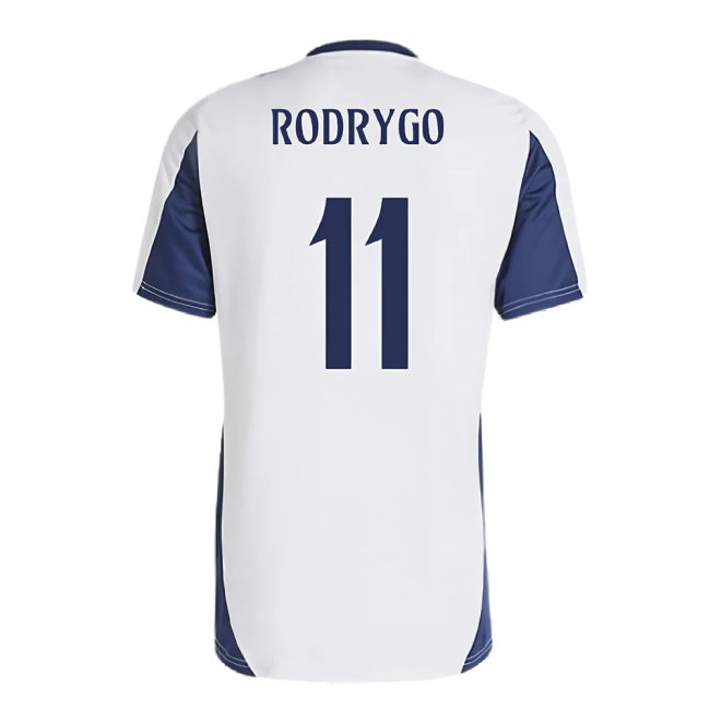 2024-2025 Real Madrid Training Shirt (White) (Rodrygo 11)