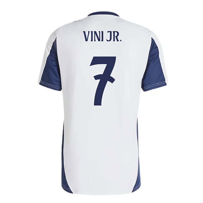 2024-2025 Real Madrid Training Shirt (White) (Vini Jr. 7)