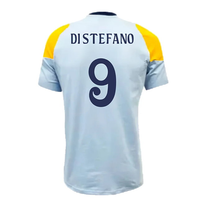 2024-2025 Real Madrid Training Tee (Glow Blue) (Di Stefano 9)