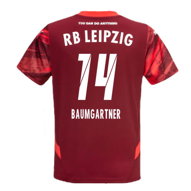 2024-2025 Red Bull Leipzig Away Shirt (Kids) (Baumgartner 14)
