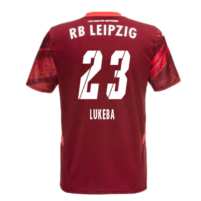 2024-2025 Red Bull Leipzig Away Shirt (Lukeba 23)