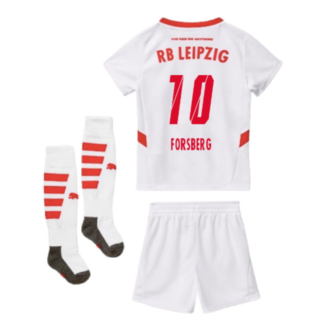 2024-2025 Red Bull Leipzig Home Mini Kit (Forsberg 10)