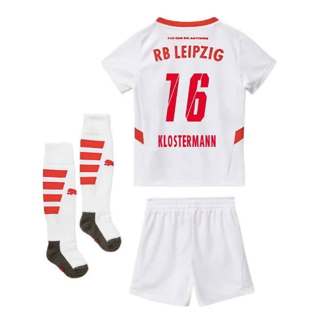 2024-2025 Red Bull Leipzig Home Mini Kit (Klostermann 16)