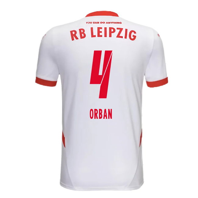 2024-2025 Red Bull Leipzig Home Shirt (Kids) (Orban 4)