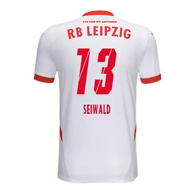 2024-2025 Red Bull Leipzig Home Shirt (Kids) (Seiwald 13)