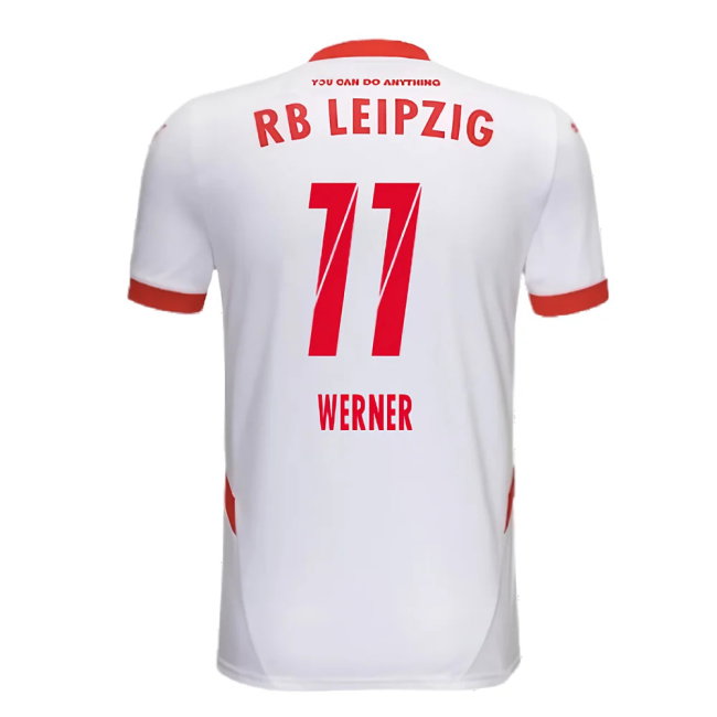 2024-2025 Red Bull Leipzig Home Shirt (Kids) (Werner 11)