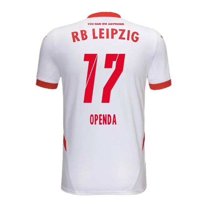 2024-2025 Red Bull Leipzig Home Shirt (Openda 17)