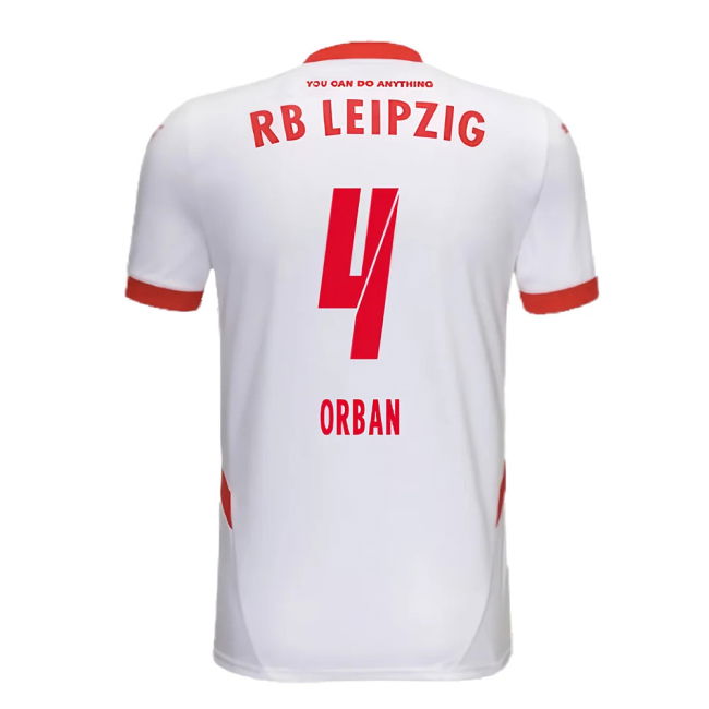 2024-2025 Red Bull Leipzig Home Shirt (Orban 4)