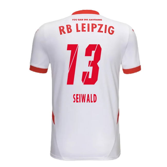 2024-2025 Red Bull Leipzig Home Shirt (Seiwald 13)