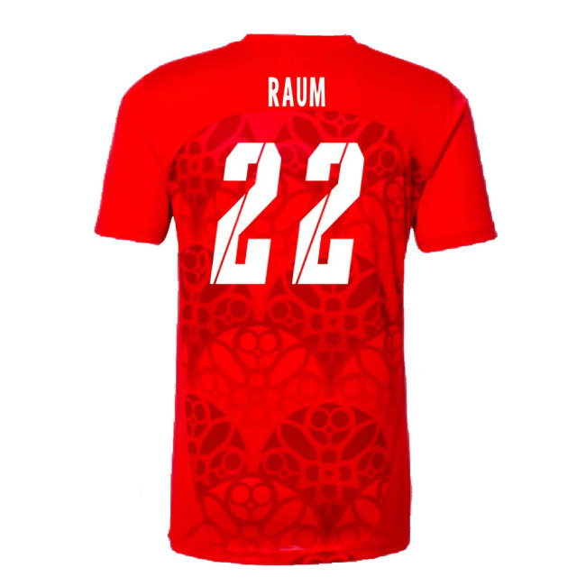 2024-2025 Red Bull Leipzig Pre-Match Shirt (Red) (Raum 22)
