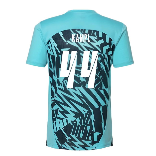 2024-2025 Red Bull Leipzig Pre-Match SS Shirt (Aqua) (Kampl 44)