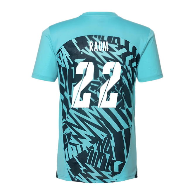 2024-2025 Red Bull Leipzig Pre-Match SS Shirt (Aqua) (Raum 22)