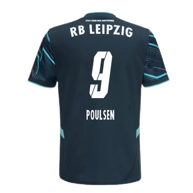 2024-2025 Red Bull Leipzig Third Shirt (Poulsen 9)
