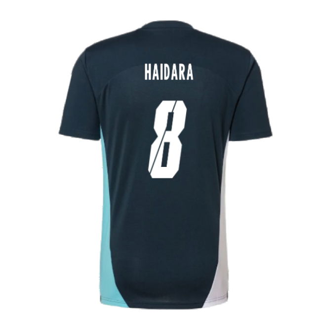 2024-2025 Red Bull Leipzig Training Shirt (Dark Night) (Haidara 8)