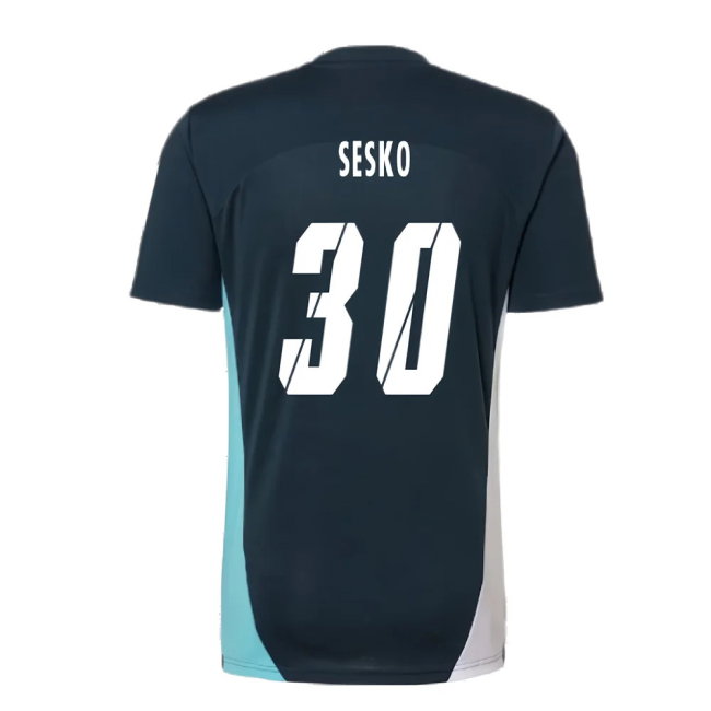 2024-2025 Red Bull Leipzig Training Shirt (Dark Night) (Sesko 30)