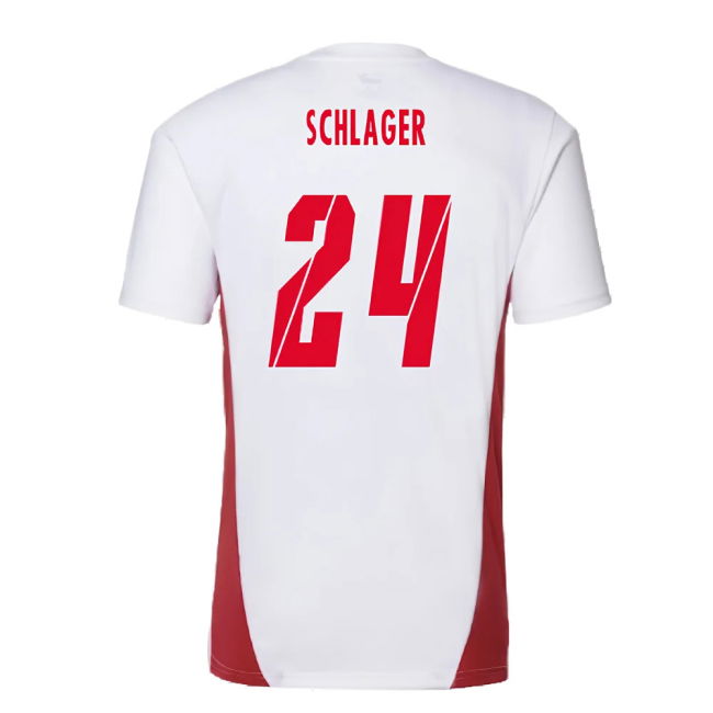 2024-2025 Red Bull Leipzig Training Shirt (White) (Schlager 24)