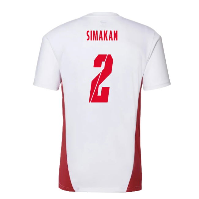 2024-2025 Red Bull Leipzig Training Shirt (White) (Simakan 2)