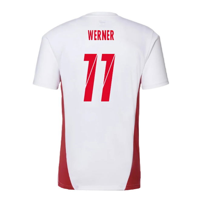 2024-2025 Red Bull Leipzig Training Shirt (White) (Werner 11)