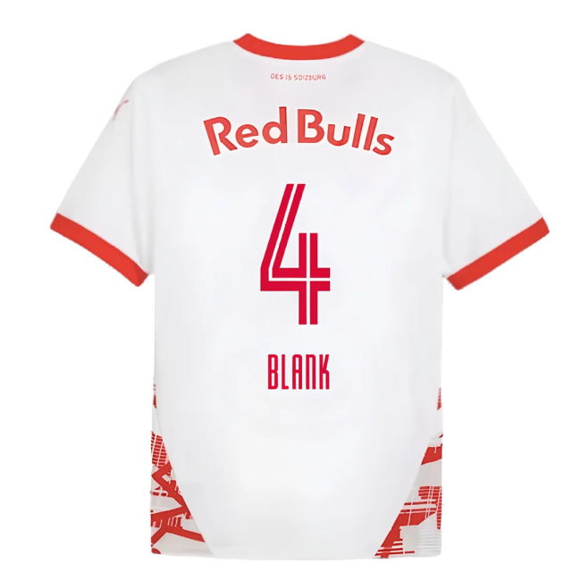 2024-2025 Red Bull Salzburg Home Shirt (Blank 4)