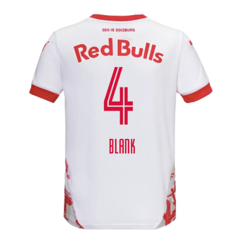 2024-2025 Red Bull Salzburg Home Shirt (Kids) (Blank 4)