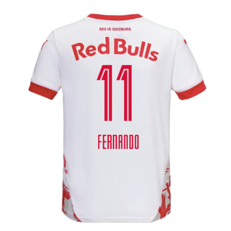 2024-2025 Red Bull Salzburg Home Shirt (Kids) (Fernando 11)