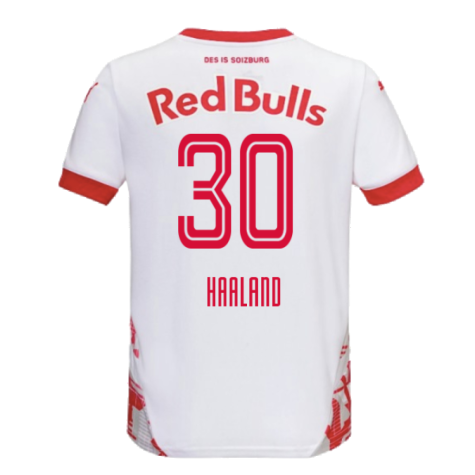 2024-2025 Red Bull Salzburg Home Shirt (Kids) (Haaland 30)
