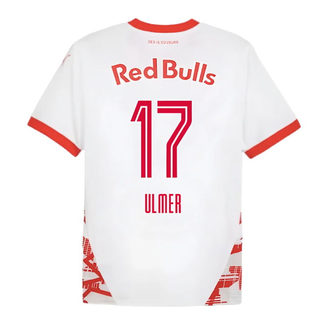 2024-2025 Red Bull Salzburg Home Shirt (Ulmer 17)
