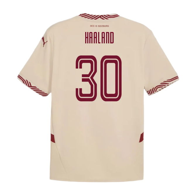 2024-2025 Red Bull Salzburg Third Shirt (Haaland 30)