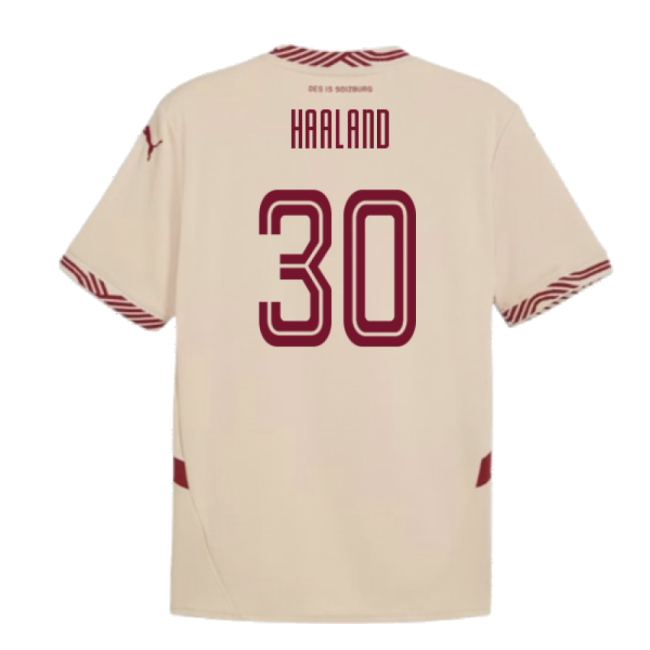 2024-2025 Red Bull Salzburg Third Shirt (Haaland 30)