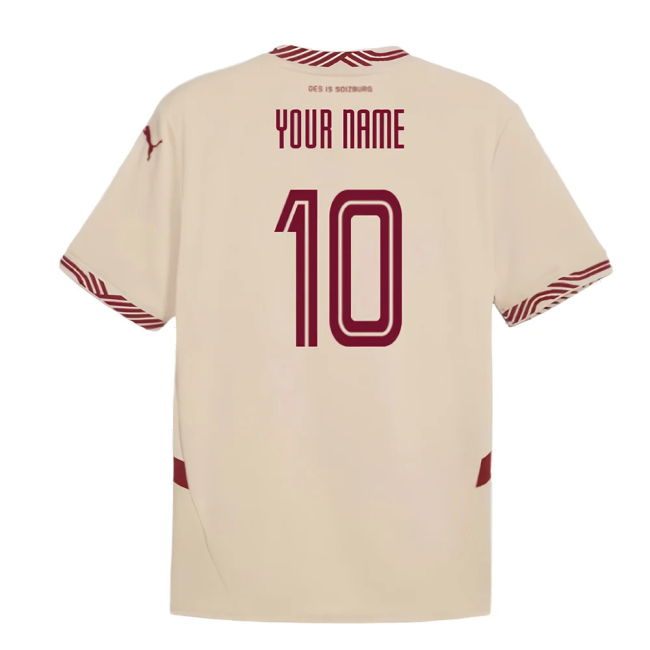 2024-2025 Red Bull Salzburg Third Shirt (Your Name)