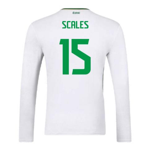 2024-2025 Republic of Ireland Away Long Sleeve Shirt (Scales 15)