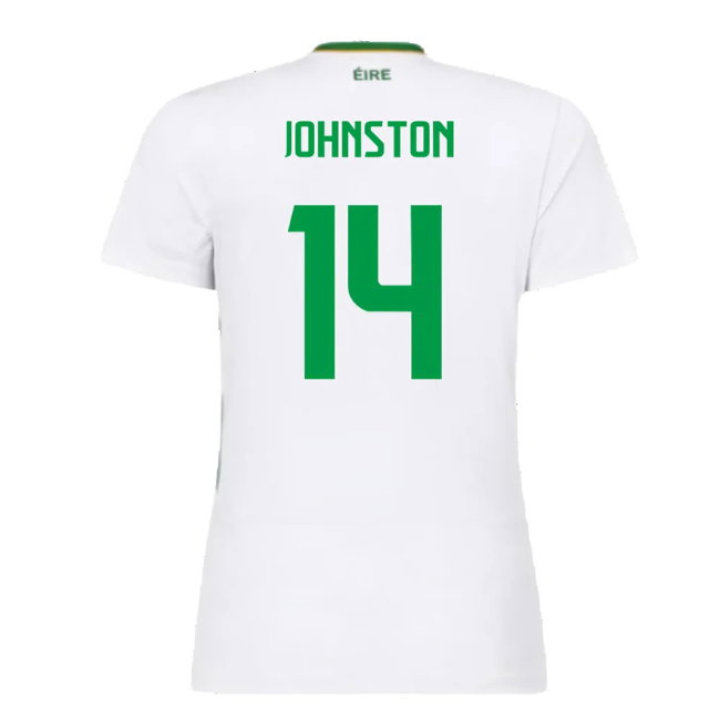 2024-2025 Republic of Ireland Away Shirt (Womens) (Johnston 14)