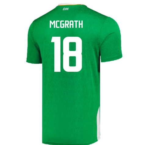 2024-2025 Republic of Ireland Pro Home Shirt (McGrath 18)