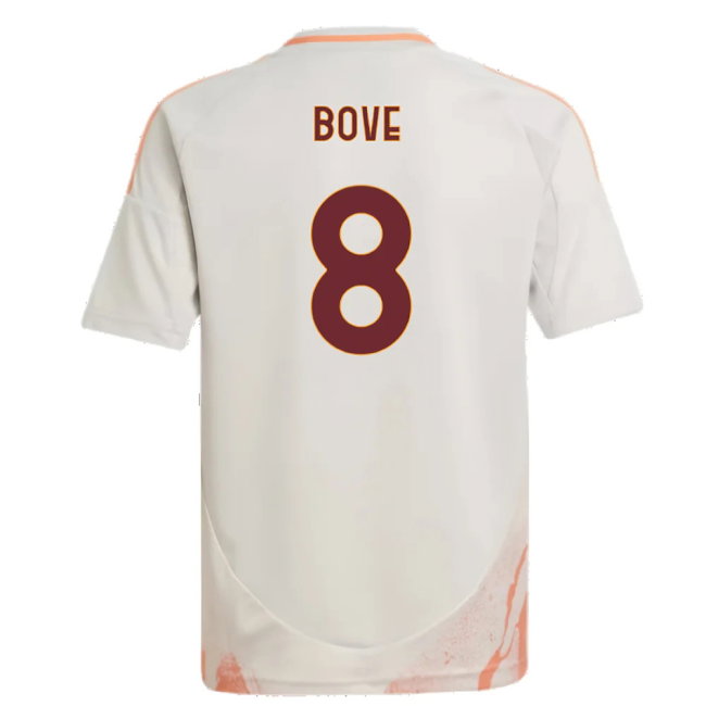 2024-2025 Roma Away Shirt (Kids) (Bove 8)