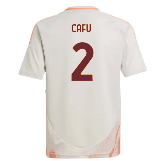 2024-2025 Roma Away Shirt (Kids) (Cafu 2)