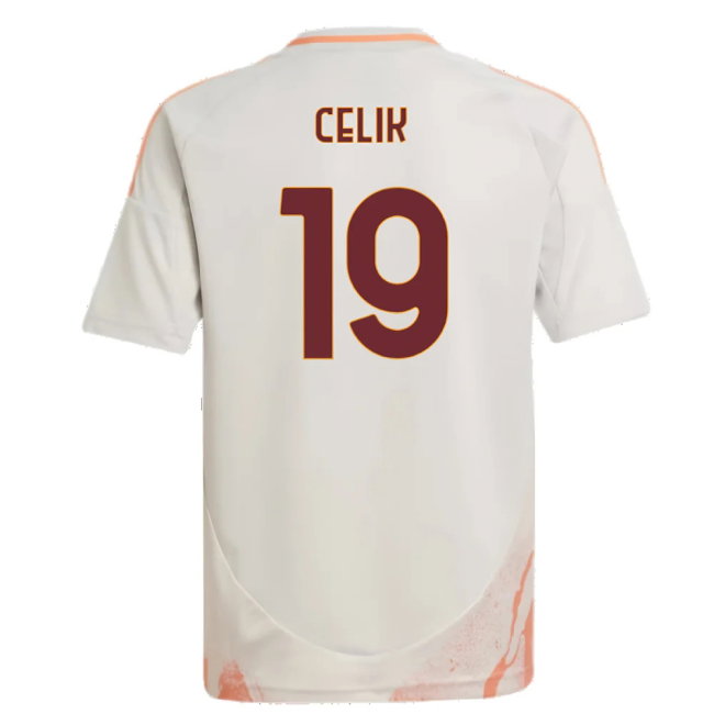 2024-2025 Roma Away Shirt (Kids) (Celik 19)