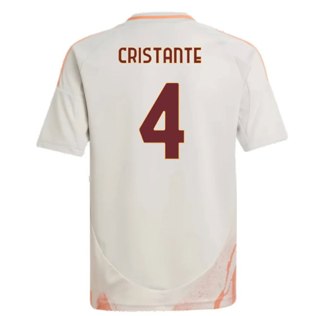2024-2025 Roma Away Shirt (Kids) (Cristante 4)