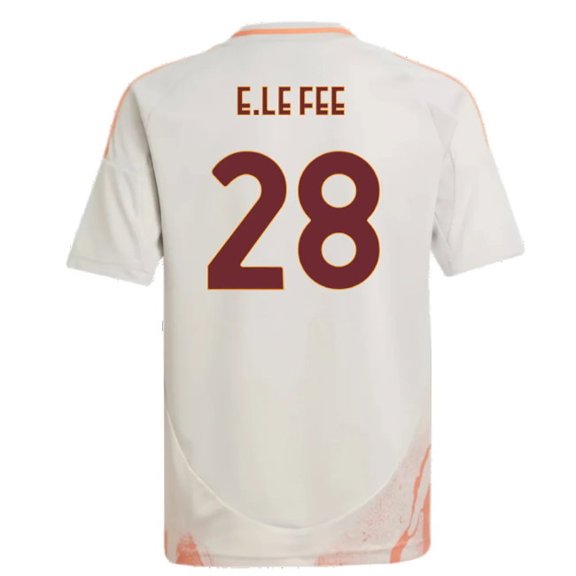 2024-2025 Roma Away Shirt (Kids) (E.Le Fee 28)