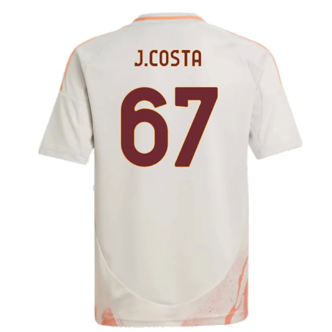 2024-2025 Roma Away Shirt (Kids) (J.Costa 67)