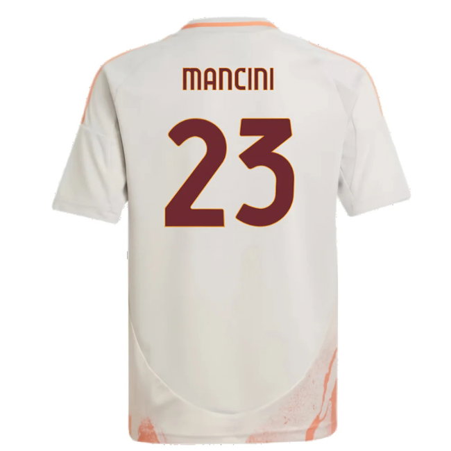 2024-2025 Roma Away Shirt (Kids) (Mancini 23)