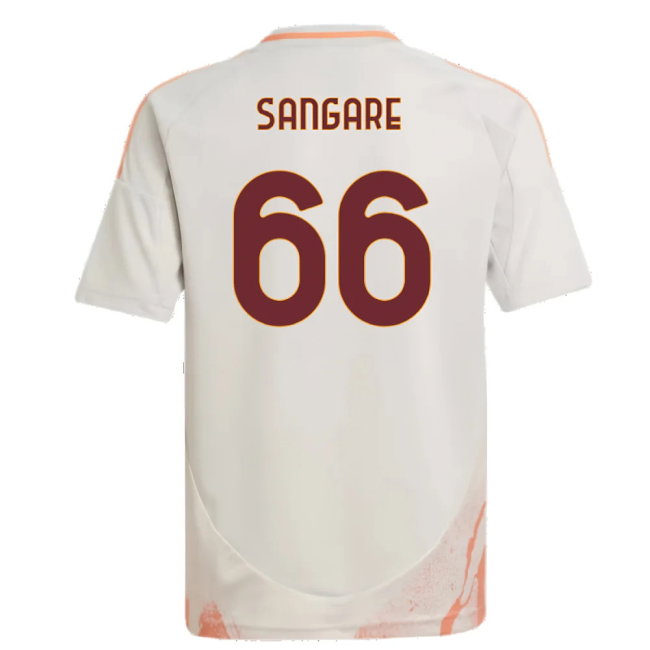 2024-2025 Roma Away Shirt (Kids) (Sangare 66)