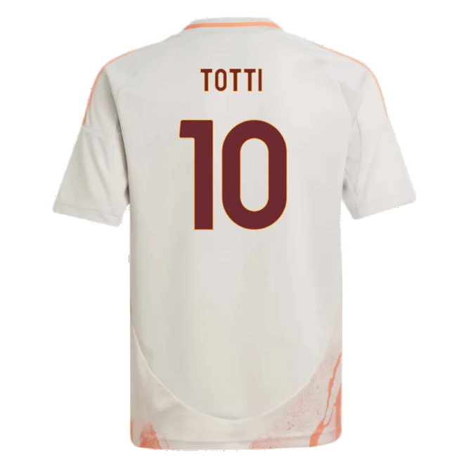 2024-2025 Roma Away Shirt (Kids) (Totti 10)