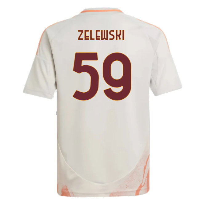 2024-2025 Roma Away Shirt (Kids) (Zelewski 59)