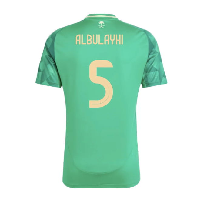 2024-2025 Saudi Arabia Home Shirt (ALBULAYHI 5)