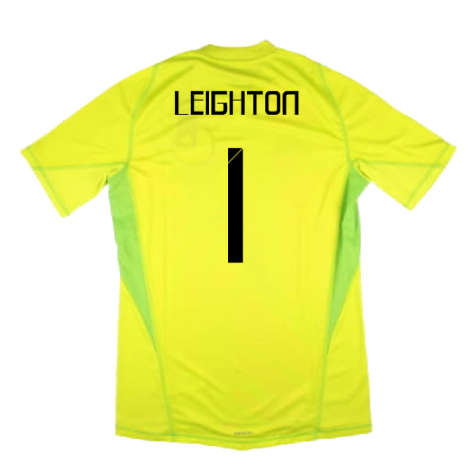 2024-2025 Scotland Home Goalkeeper Shirt (Yellow) (Leighton 1)