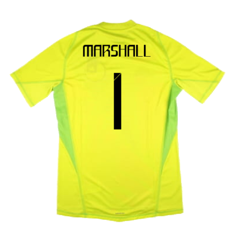 2024-2025 Scotland Home Goalkeeper Shirt (Yellow) (Marshall 1)